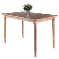 Ravenna Natural Dining Table by Winsome Wood -BENCH Online Store natural winsome wood kitchen dining tables 89448 4f 1000