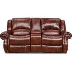 Aspen 2-Piece Oxblood 100% Genuine Leather Set with Double-Reclining Sofa and Gliding Console Loveseat, HUM003SET2-OB by Hanover 14 Aspen 2-Piece Oxblood 100% Genuine Leather Set with Double-Reclining Sofa and Gliding Console Loveseat, HUM003SET2-OB by Hanover -BENCH Online Store oxblood hanover living room sets hum003set2 ob 76 1000
