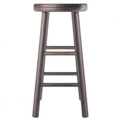 Shelby 24 in. Oyster Gray Backless Swivel Seat Counter Stool (Set of 2) by Winsome Wood 12 Shelby 24 in. Oyster Gray Backless Swivel Seat Counter Stool (Set of 2) by Winsome Wood -BENCH Online Store oyster gray winsome wood bar stools 16728 4f 1000