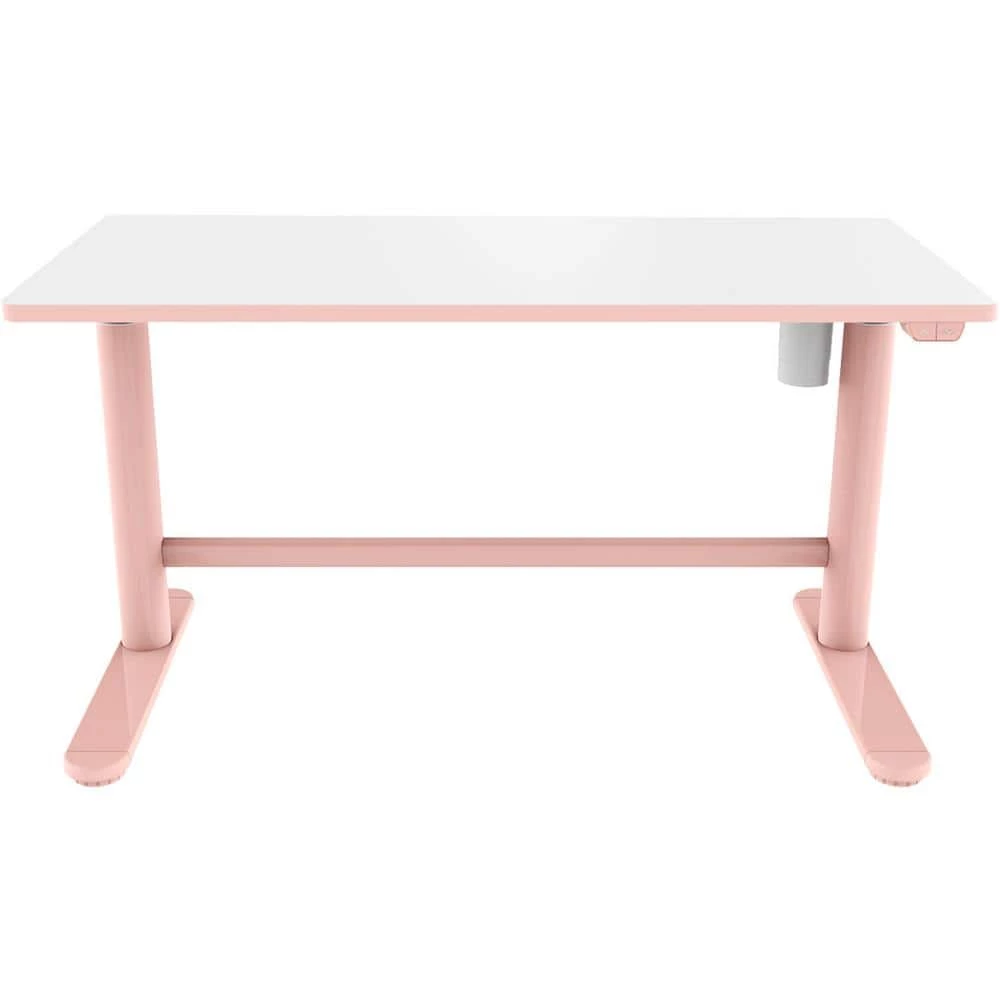 20 in. Pink Writing Desk with Electric Adjustable Heights by Hanover 5 20 in. Pink Writing Desk with Electric Adjustable Heights by Hanover - Image 3