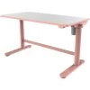 20 in. Pink Writing Desk with Electric Adjustable Heights by Hanover 1 20 in. Pink Writing Desk with Electric Adjustable Heights by Hanover -BENCH Online Store pink white hanover standing desks hcr001dsk pink 64 1000