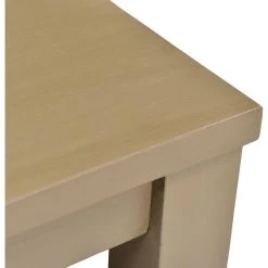 22 in. Seadrift Square Wood End Table with Lower Storage Shelf by Hanover -BENCH Online Store seadrift hanover end side tables hlr001 gry 1d 1000