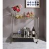 39 in. Silver and Gold Convenient Kitchen Cart by Whatseaso -BENCH Online Store silver gold whatseaso kitchen carts lnn k110502129 64 1000