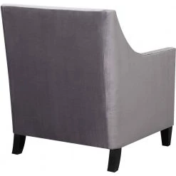 Willa Button Tufted Steel Gray Accent Arm Chair by Hanover 25 Willa Button Tufted Steel Gray Accent Arm Chair by Hanover -BENCH Online Store steel gray hanover accent chairs hup304 gry 44 1000