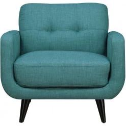 Capri 3-Piece Teal Blue Sofa and 2-Accent Chairs Modern Seating Set by Hanover 16 Capri 3-Piece Teal Blue Sofa and 2-Accent Chairs Modern Seating Set by Hanover -BENCH Online Store teal blue hanover living room sets hup002set3b tb 76 1000