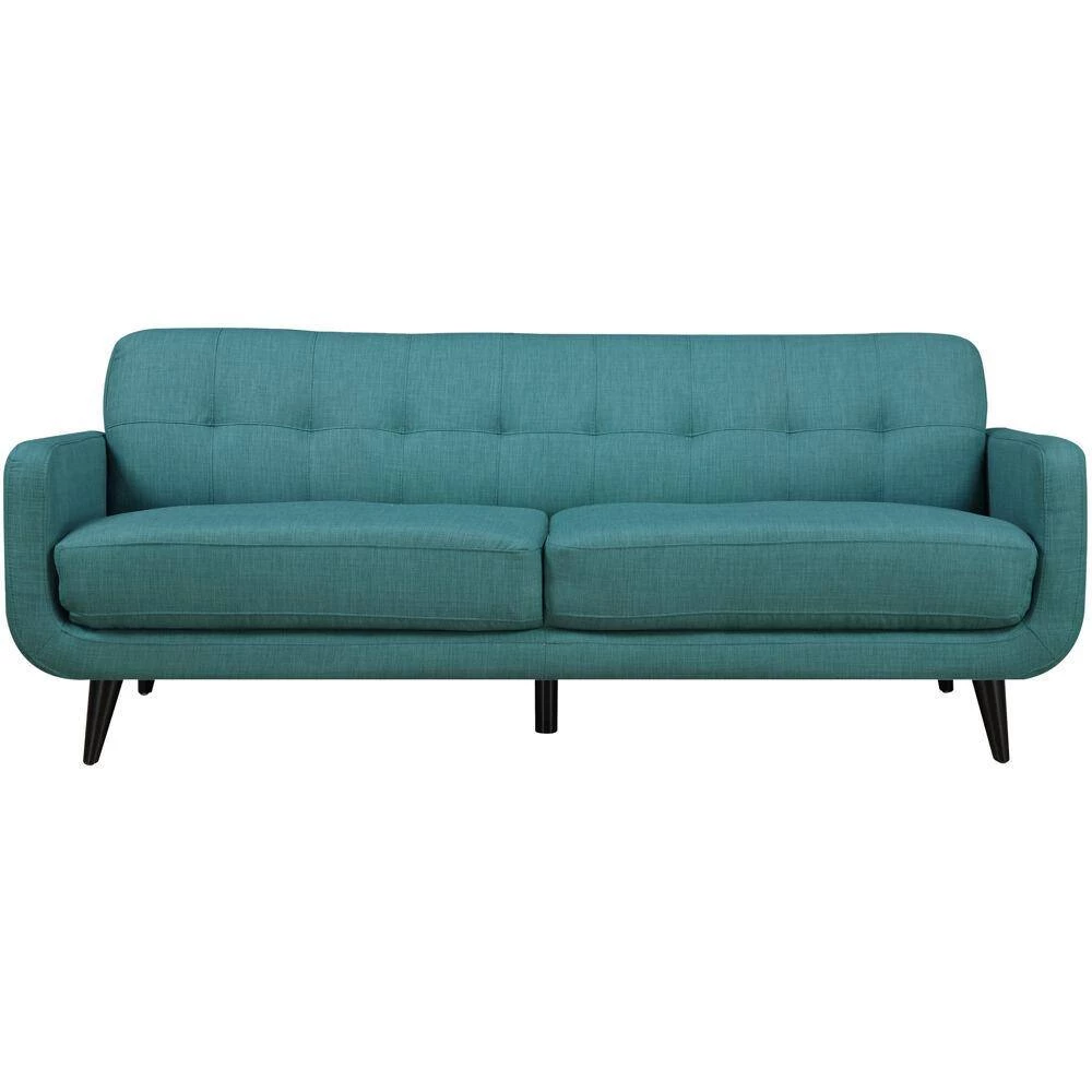 Capri 3-Piece Teal Blue Sofa and 2-Accent Chairs Modern Seating Set by Hanover 8 Capri 3-Piece Teal Blue Sofa and 2-Accent Chairs Modern Seating Set by Hanover - Image 6