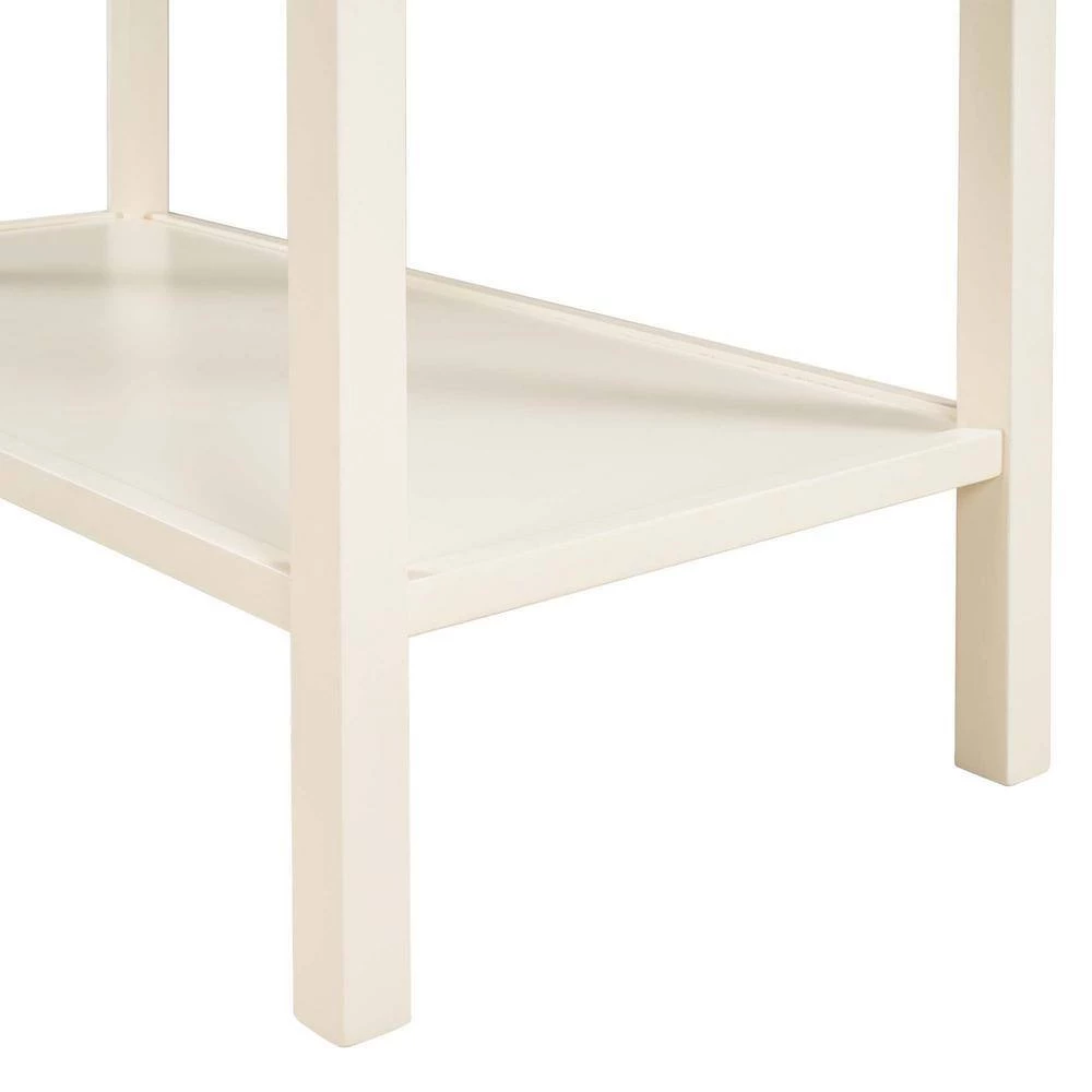 Walnut and White 3-Piece 42 in. Solid Wood Kitchen Island with Seating by Whatseaso 16 Walnut and White 3-Piece 42 in. Solid Wood Kitchen Island with Seating by Whatseaso - Image 14