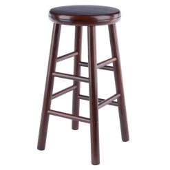 Shelby 24 in. Walnut Backless Swivel Seat Counter Stool (Set of 2) by Winsome Wood 10 Shelby 24 in. Walnut Backless Swivel Seat Counter Stool (Set of 2) by Winsome Wood -BENCH Online Store walnut winsome wood bar stools 94728 c3 1000