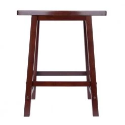 Katashi 24 in. Fan Shape Walnut Counter Stool by Winsome Wood -BENCH Online Store walnut winsome wood bar stools 94824 4f 1000
