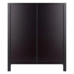 Terrace 30 in. Walnut 3-Tier Shelf Storage Bookcase with Baskets by Winsome Wood -BENCH Online Store walnut winsome wood bookcases bookshelves 92401 4f 1000