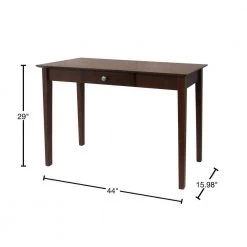 Rochester 44 in. Walnut Rectangle Wood Console Table with Drawers by Winsome Wood 11 Rochester 44 in. Walnut Rectangle Wood Console Table with Drawers by Winsome Wood -BENCH Online Store walnut winsome wood console tables 94844 40 1000