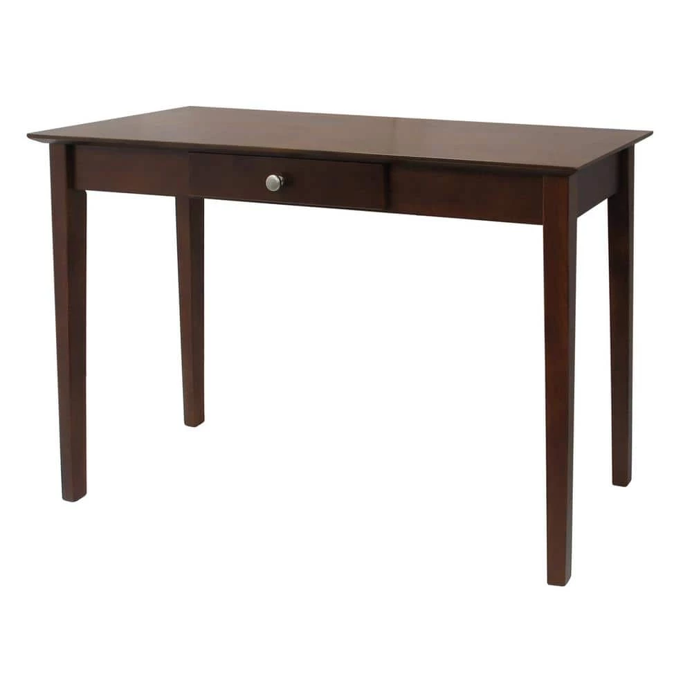 Rochester 44 in. Walnut Rectangle Wood Console Table with Drawers by Winsome Wood 2 Rochester 44 in. Walnut Rectangle Wood Console Table with Drawers by Winsome Wood