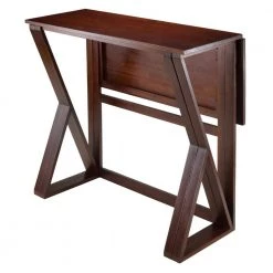 Harrington Walnut Drop Leaf High Table by Winsome Wood -BENCH Online Store walnut winsome wood kitchen dining tables 94139 c3 1000