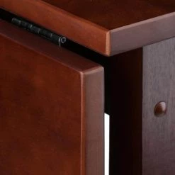 Lynnwood Drop Leaf High Table in Walnut by Winsome Wood -BENCH Online Store walnut winsome wood kitchen dining tables 94149 fa 1000