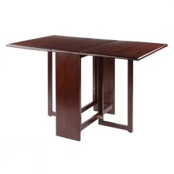 Clara 47 in. Rectangle Walnut Wood (Seats 4) by Winsome Wood