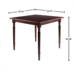 Mornay Walnut Dining Table by Winsome Wood 10 Mornay Walnut Dining Table by Winsome Wood -BENCH Online Store walnut winsome wood kitchen dining tables 94736 40 1000