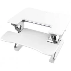 27 in. White Writing Desk with Adjustable Heights by Hanover 14 27 in. White Writing Desk with Adjustable Heights by Hanover -BENCH Online Store white hanover standing desks hsd0401 wht1 a0 1000