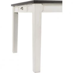 Willow Way 7-Piece White/Weathered Gray Dining Set with Rectangle Table and 6-Wood Side Chairs by Hanover 16 Willow Way 7-Piece White/Weathered Gray Dining Set with Rectangle Table and 6-Wood Side Chairs by Hanover -BENCH Online Store white weathered gray hanover dining room sets hdr009 7pc wh 77 1000