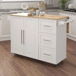 White Wooden Kitchen Island by Whatseaso -BENCH Online Store white whatseaso kitchen islands l k110498613 31 1000