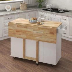 White Wooden Kitchen Island by Whatseaso -BENCH Online Store white whatseaso kitchen islands l k110498613 4f 1000
