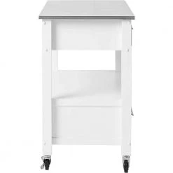 White Wood Kitchen Island by Whatseaso -BENCH Online Store white whatseaso kitchen islands l ki110498415 4f 1000