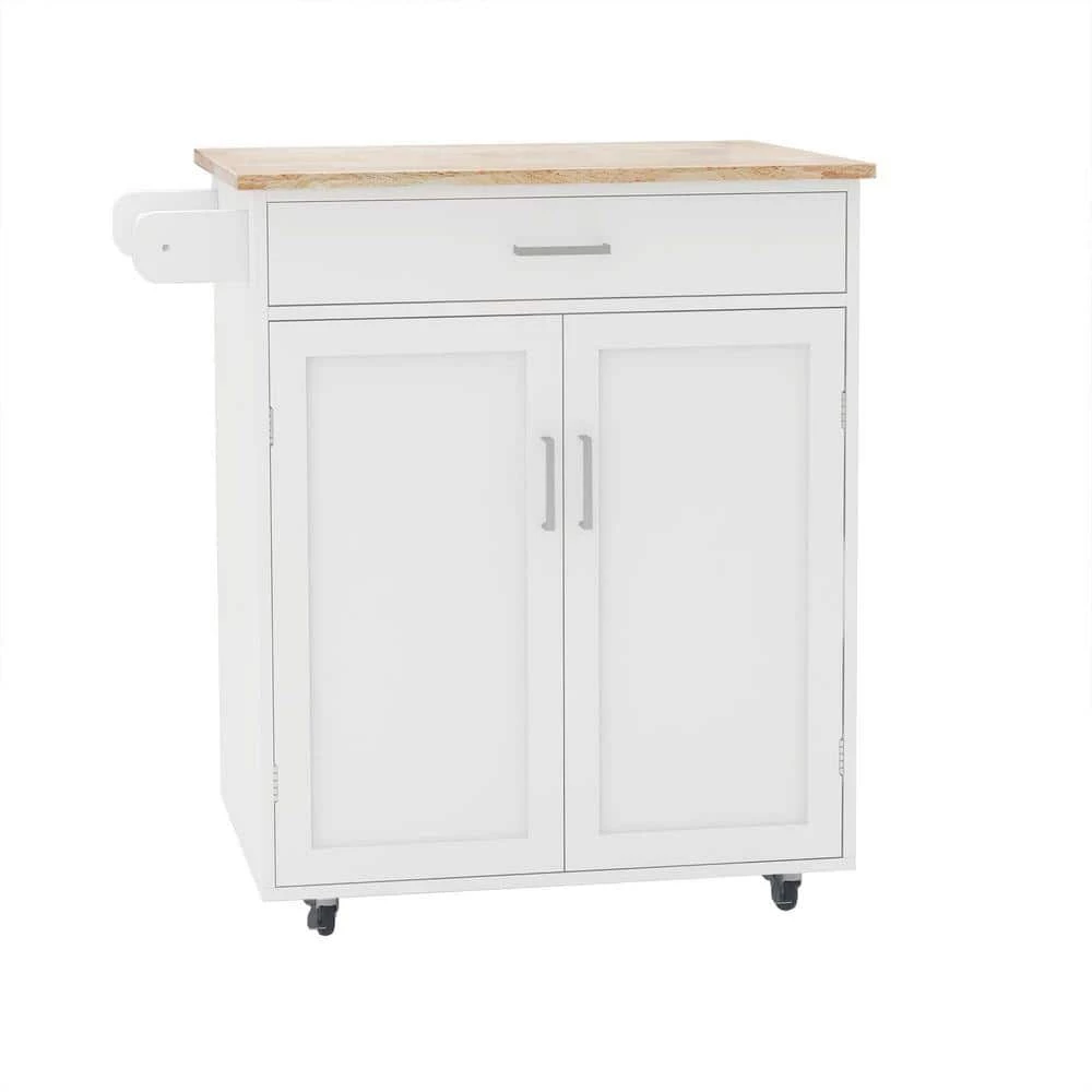 White MDF Kitchen Island by Whatseaso 3 White MDF Kitchen Island by Whatseaso