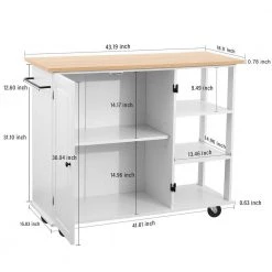 White Kitchen Island by Whatseaso -BENCH Online Store white whatseaso kitchen islands lnn k110501788 66 1000
